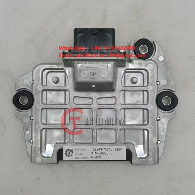 Construction Machinery Parts R60CR-9 Excavator Engine Control Unit ECU 4TNV98 -EPHYBU1 129968-75201 129927-75901 4TNV98 ECU