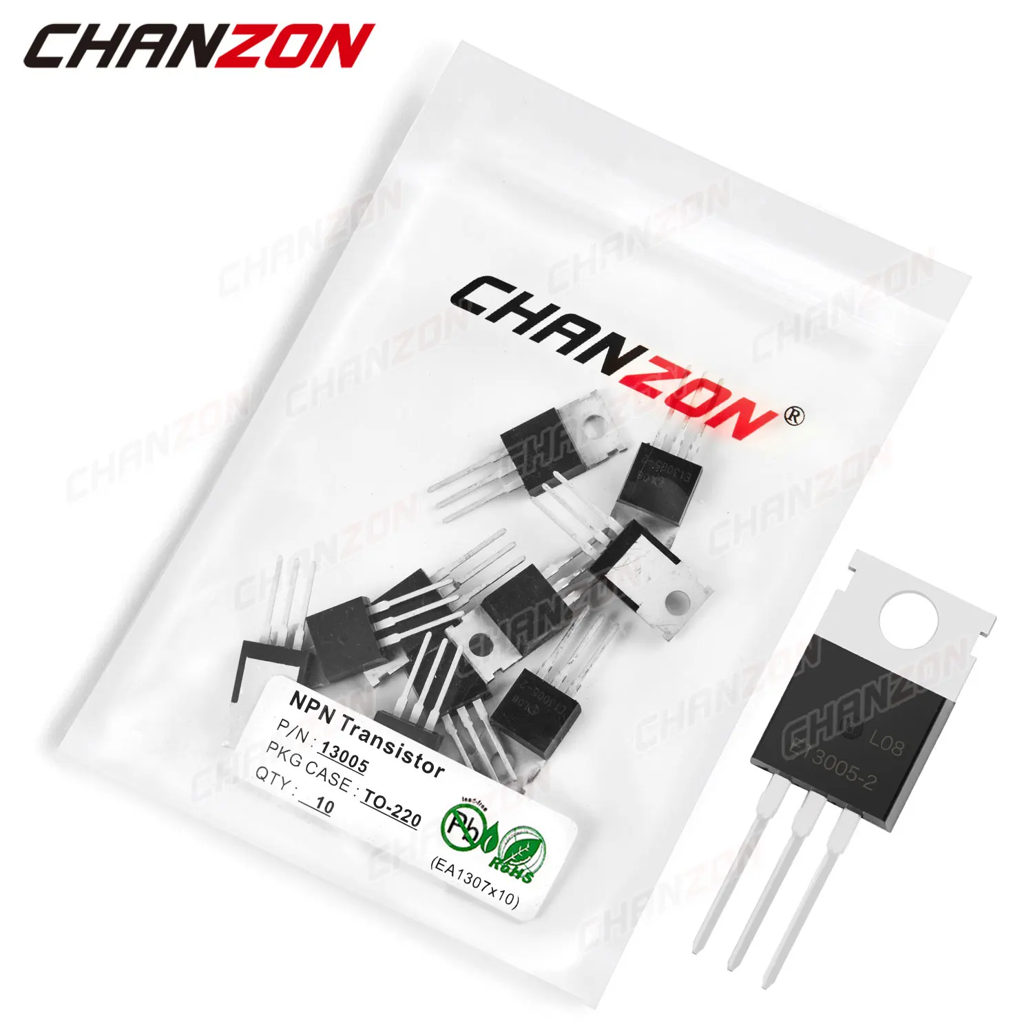 10Pcs 13005 TO-220 …