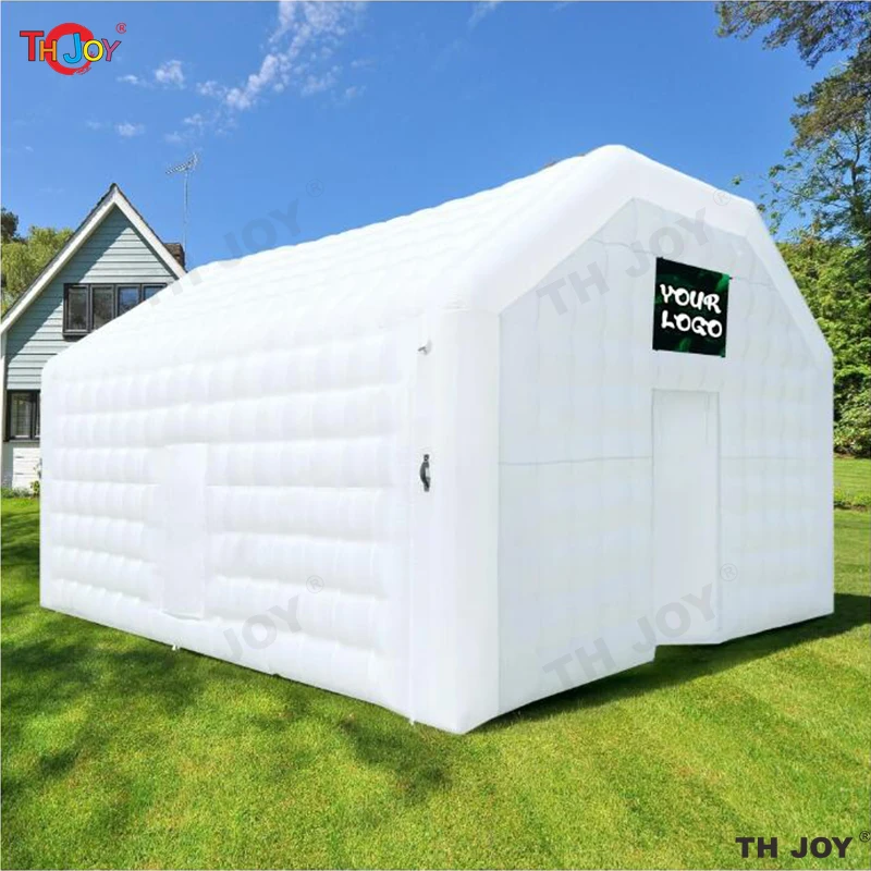 Pop up preto discoteca iluminação clube noturno inflável portátil móvel bar letreiro cubo festa de casamento tenda ao ar livre boate