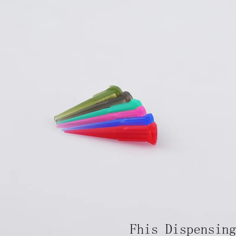 200pcs/pk Adhesive Dispensing Tip 14G-25G TT Tapered Needle Smoothflow Tapered Tips Glue Dispenser Part Epoxy Dispensing Part