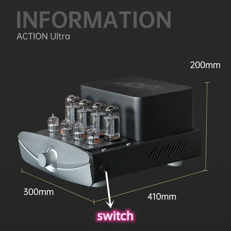 ACTION Ultra Kt88 28 W * 2 Klasse AB 5881 6JT8 Vakuumröhre Stereo Home Musik Lautsprecher Audio Verstärker