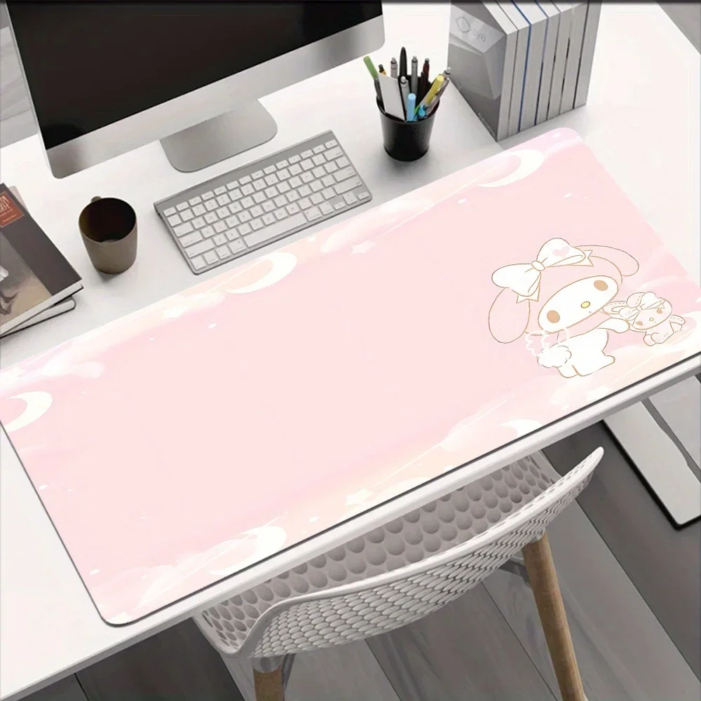 

1pc Sanrio My Melody Anime Mouse Pad, High-Definition Printed Vibrant Colors Gaming and Office Desk Mat, 40x90/30x60/30x80 Large