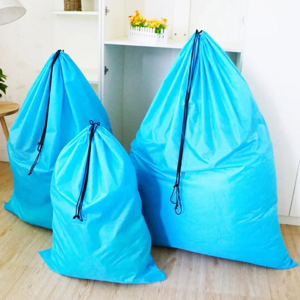 Heavy Duty Large Laundry Bags Drawstring Travel Organizer Bag Camp-Home College Dorm Tear Resistant Dirty Cloth Big Storage Bags