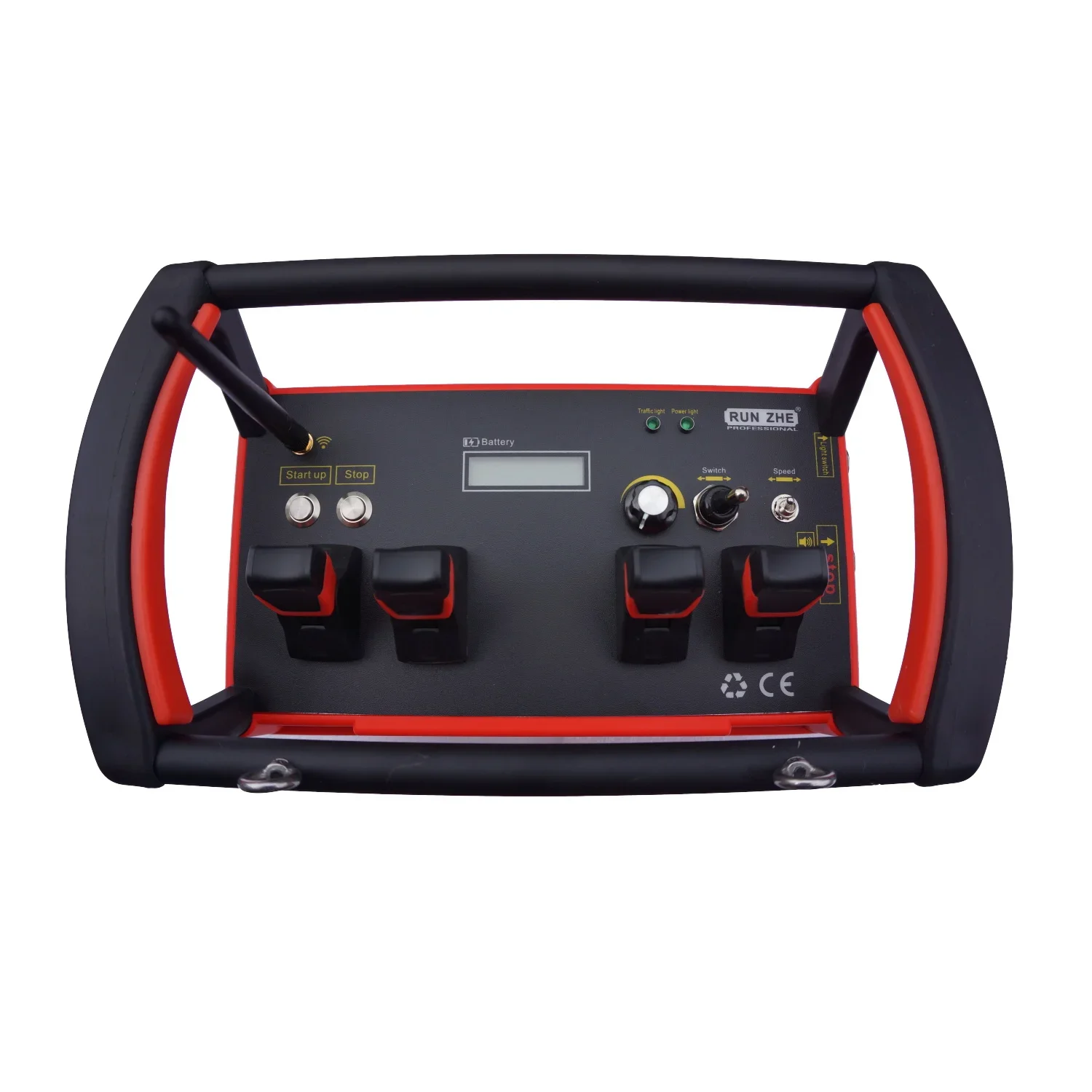 New 12V/24V 4-Joint Wireless Proportional Remote Control Kit for Truck Cranes
