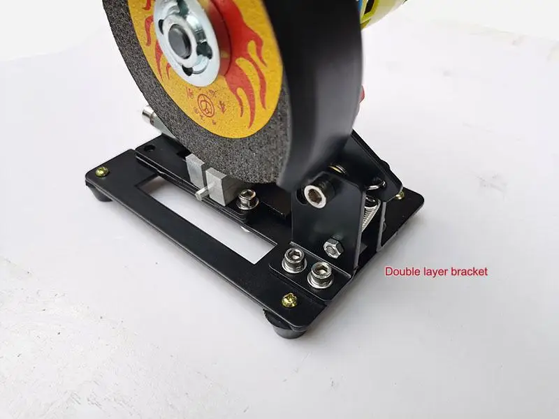 منشار دائري صغير عزم دوران عالي معدني 4 بوصة آلة قطع سطح المكتب الصغيرة لملامح الخشب والحديد والألومنيوم