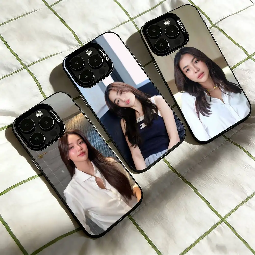 

Peraya M-Malisorn F-Faye Phone Case For iPhone 17,16,15,14,13,12,11 Plus,Pro Max,XS,Colorful Silver Black Cover