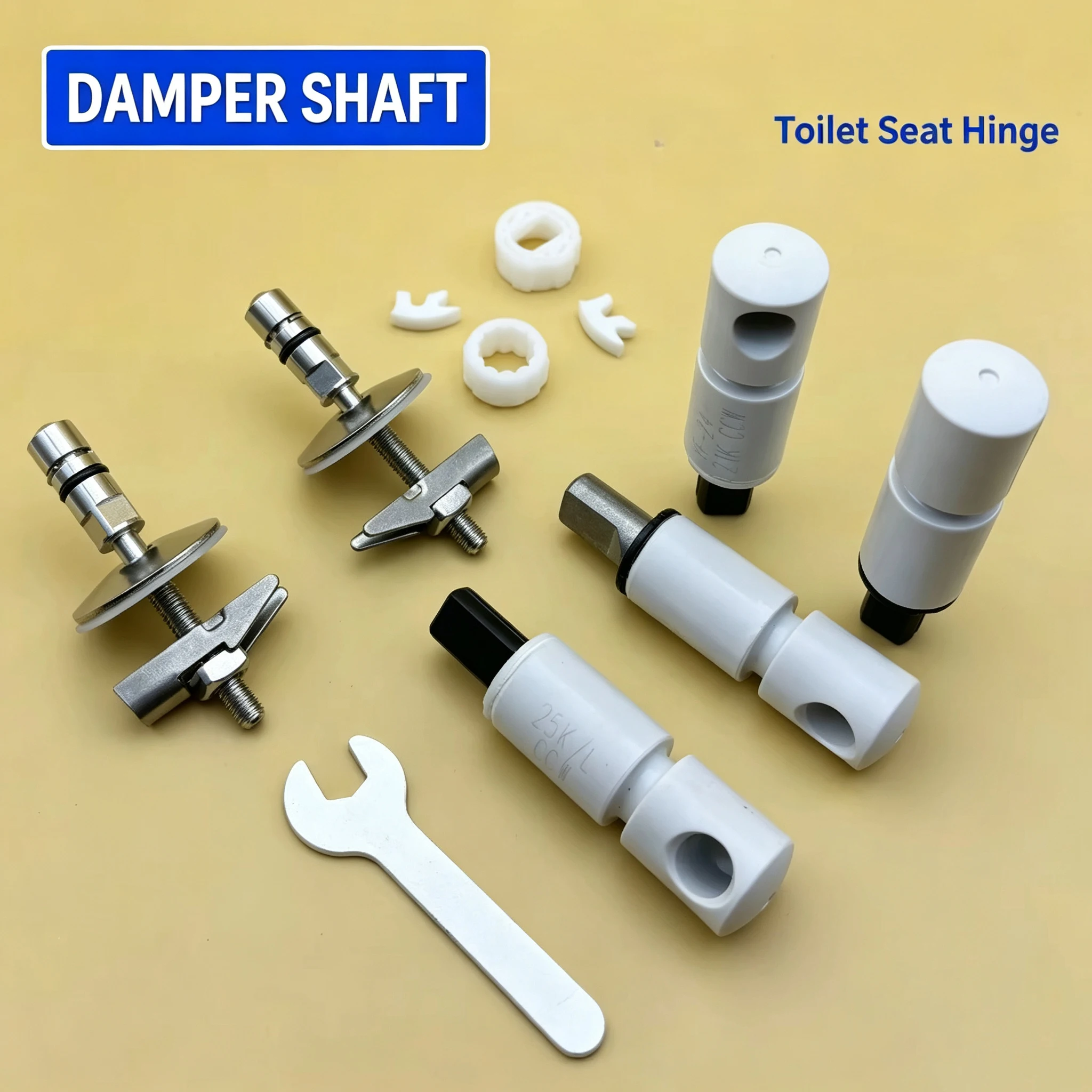 For Soft Close Toilet Seat Damper Hinge Replacement Parts for Duravit Villeroy Boch Geberit Slow Close Buffer Fitting