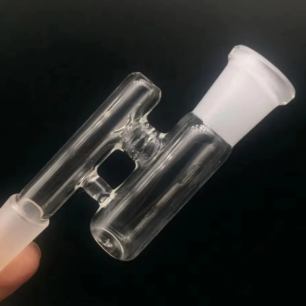 Red Wine Bottle AdapteR Lab Glass Reclaim Ash Catcher Drop Down Glass Adapter