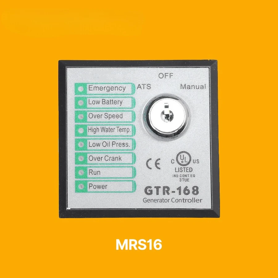 

GTR-168 Diesel Generator Set Controller Automation Four Protection Alarm Stop Controller ASM168