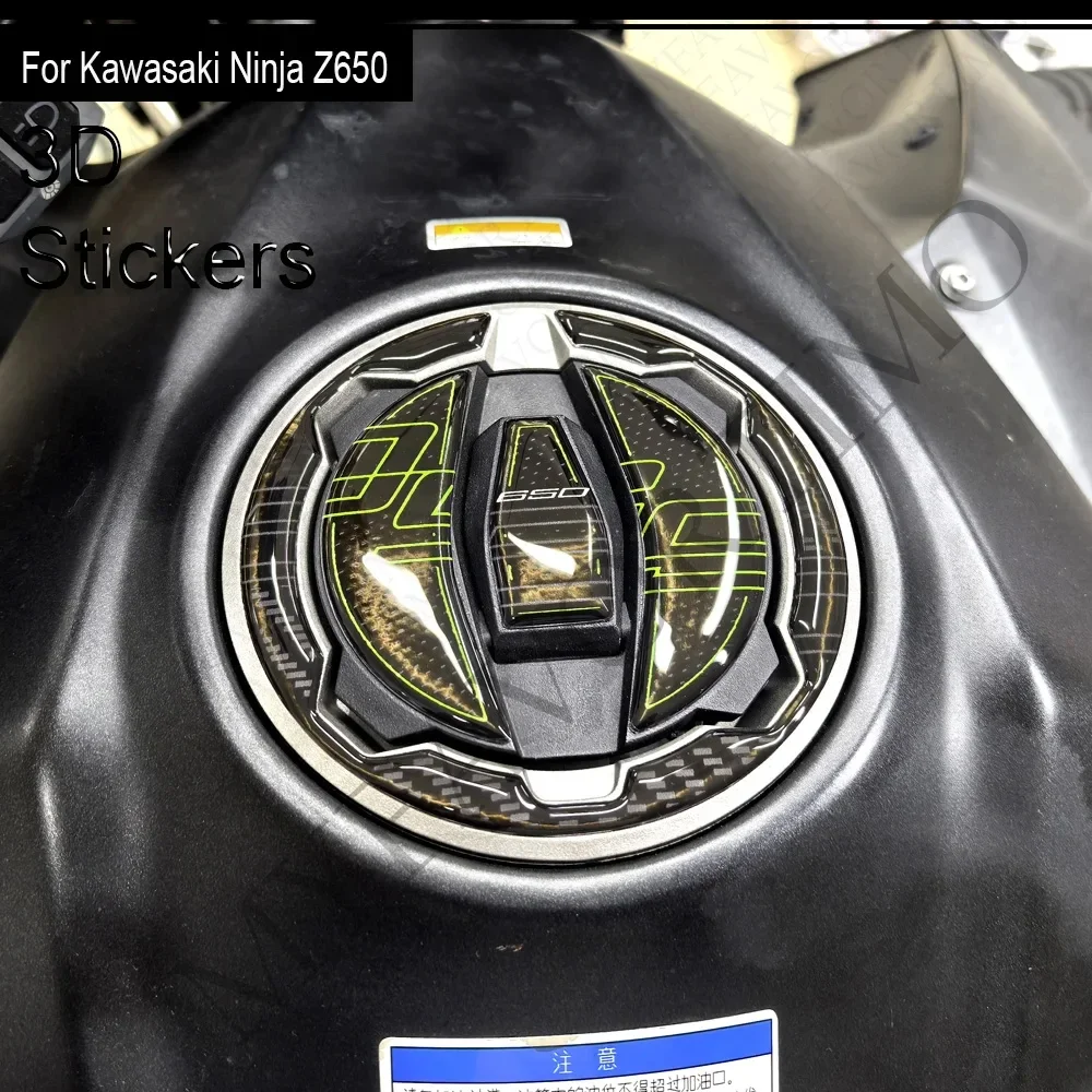 

For Kawasaki Ninja Z650 Fuel Tank Pad Sticker 2020-2025 Motorcycle Tank Protector Decals Waterproof Moto Accessory