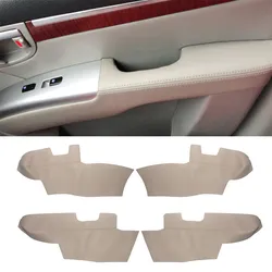 For Hyundai Santa Fe 2006 2007 2008 2009 2010 2011 2012 Car Interior Door Armrest Panel Microfiber Leather Cover Protective Trim