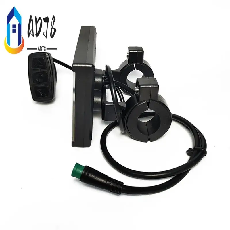 

AD78-1 PCS Ebike 24V 36V 48V 72V KT LCD3 LCD Display Waterproof Black Electric Bicycle Smart Meter