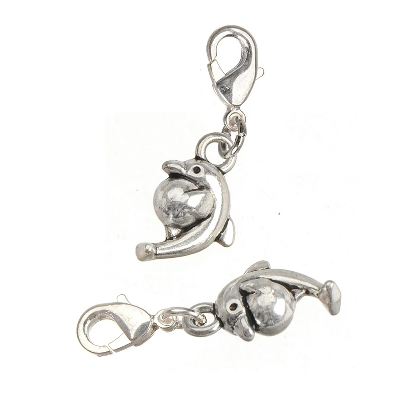 

Charms Clasps Handicrafts Pendants Chain Bangles 40pcs DIY Decoration Accessory Metal Silver Plated Jewelery Findings Wholesales