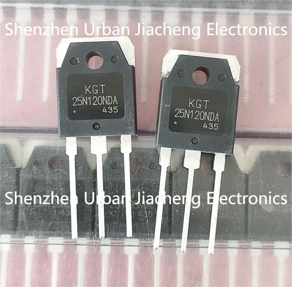 10PCS 100% new imported original 25N120NDA KGT25N120NDA TO-3P 25A1200V Electromagnetic oven power tube