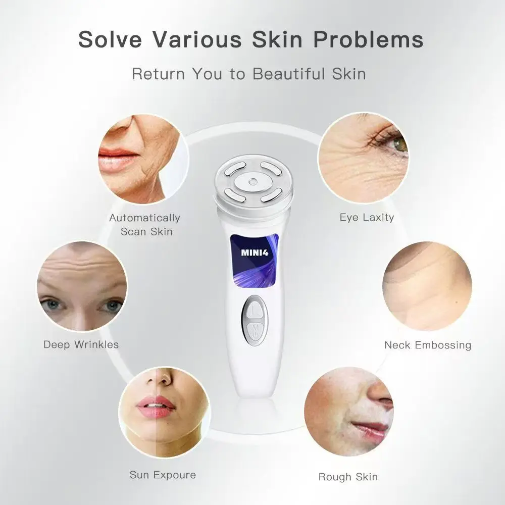 

Новый мини-HIFU радиочастотный ультразвуковой аппарат EMS микротоковый инструмент для красоты лица, укрепляющий уход за кожей, инструмент против морщин