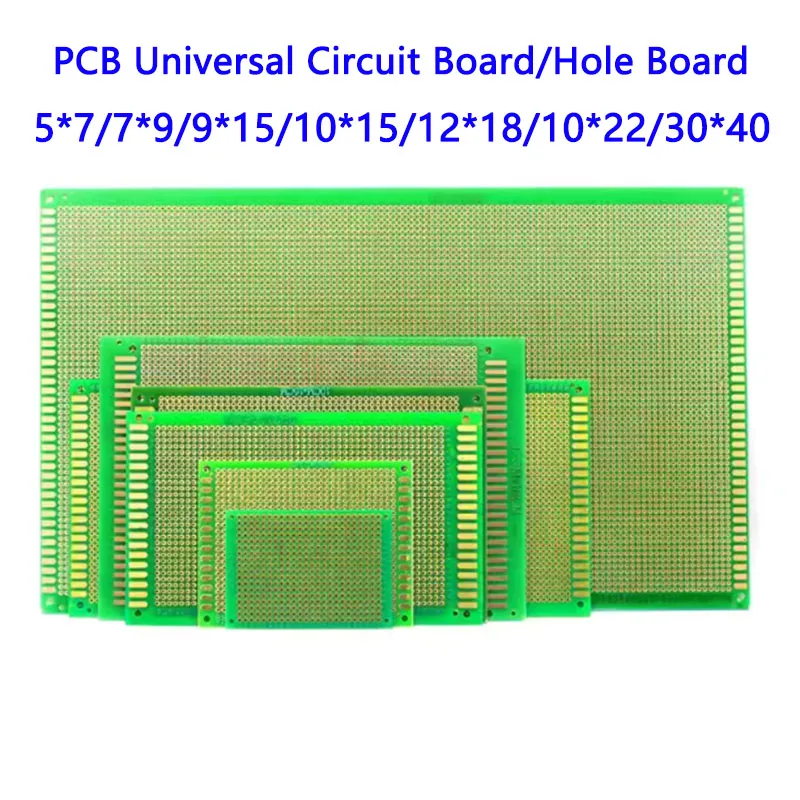 Universal Board Single-Sided Circuit Board Hole Board Bread PCB Circuit Board Electronic Components PCB Copying Board