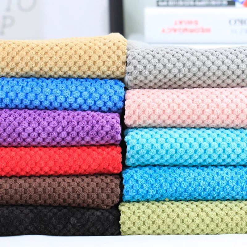 

Nylon Polyester Corduroy Fabric, Big Pineapple, 3D Convex particles, Sofa Cloth, DIY Pillows, Handmade Sewing, Quilting