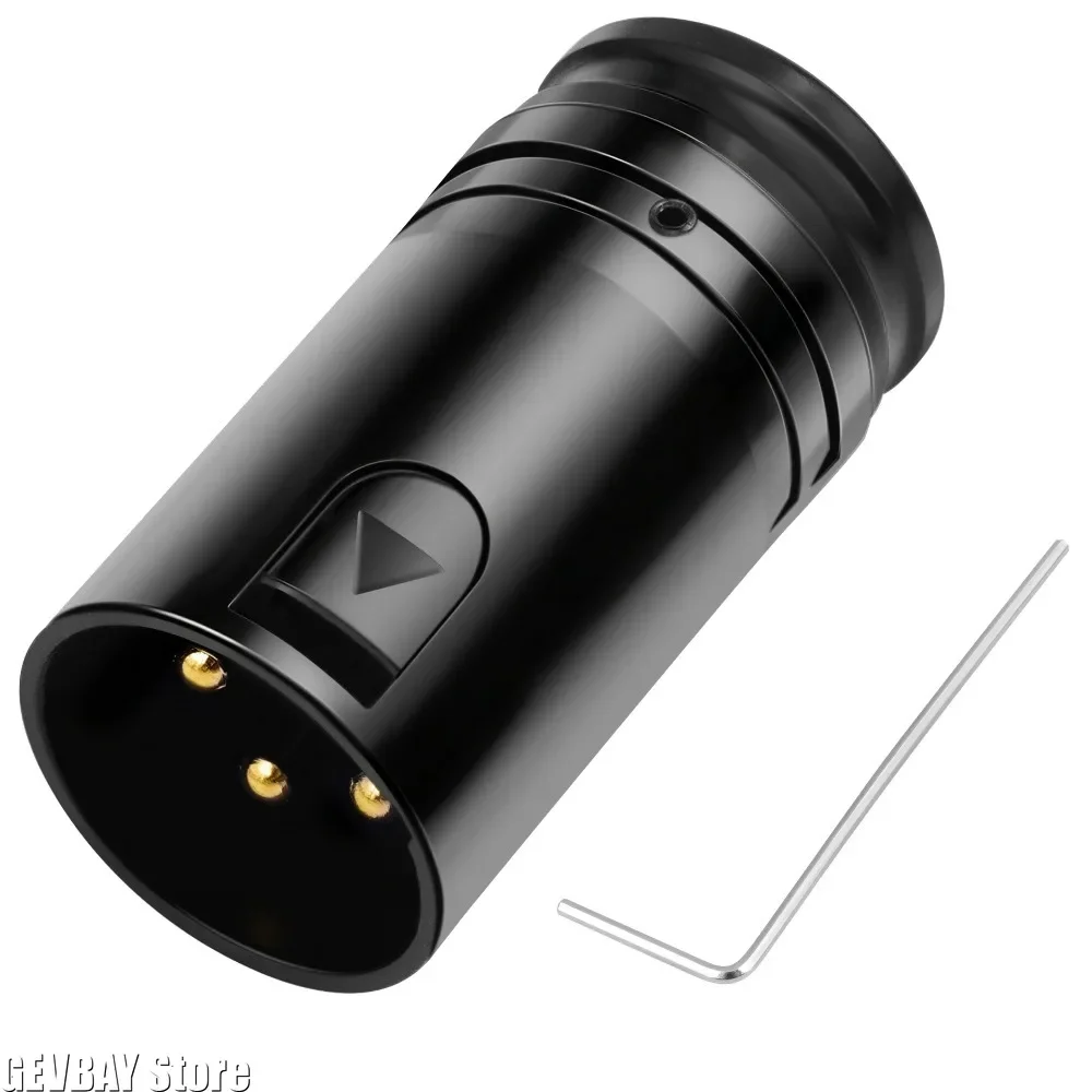 Male To Male/Female To Female Compact XLR Microphone Solder Adapter 90 Degree Right Angle XLR Microphone Audio Cables Connector