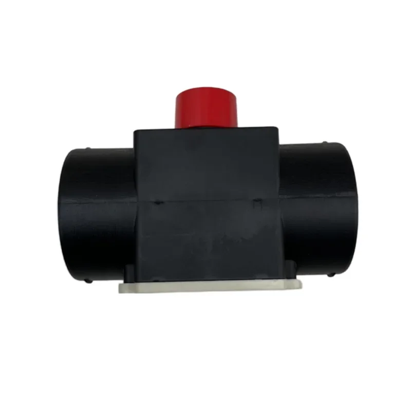 75MM Car Air Diesel Heater Vent Ducting T Branch Splitter Exhaust Pipe Joiner Connector Vavle Flap Adjustable For Truck Camper