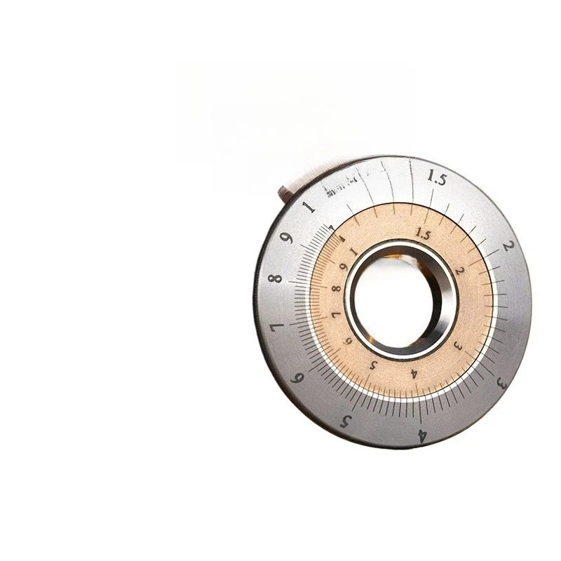 

Titanium Alloy Complex Logarithmic Slide Ruler Multifunctional Mathematical Curve Measuring Ruler Tool