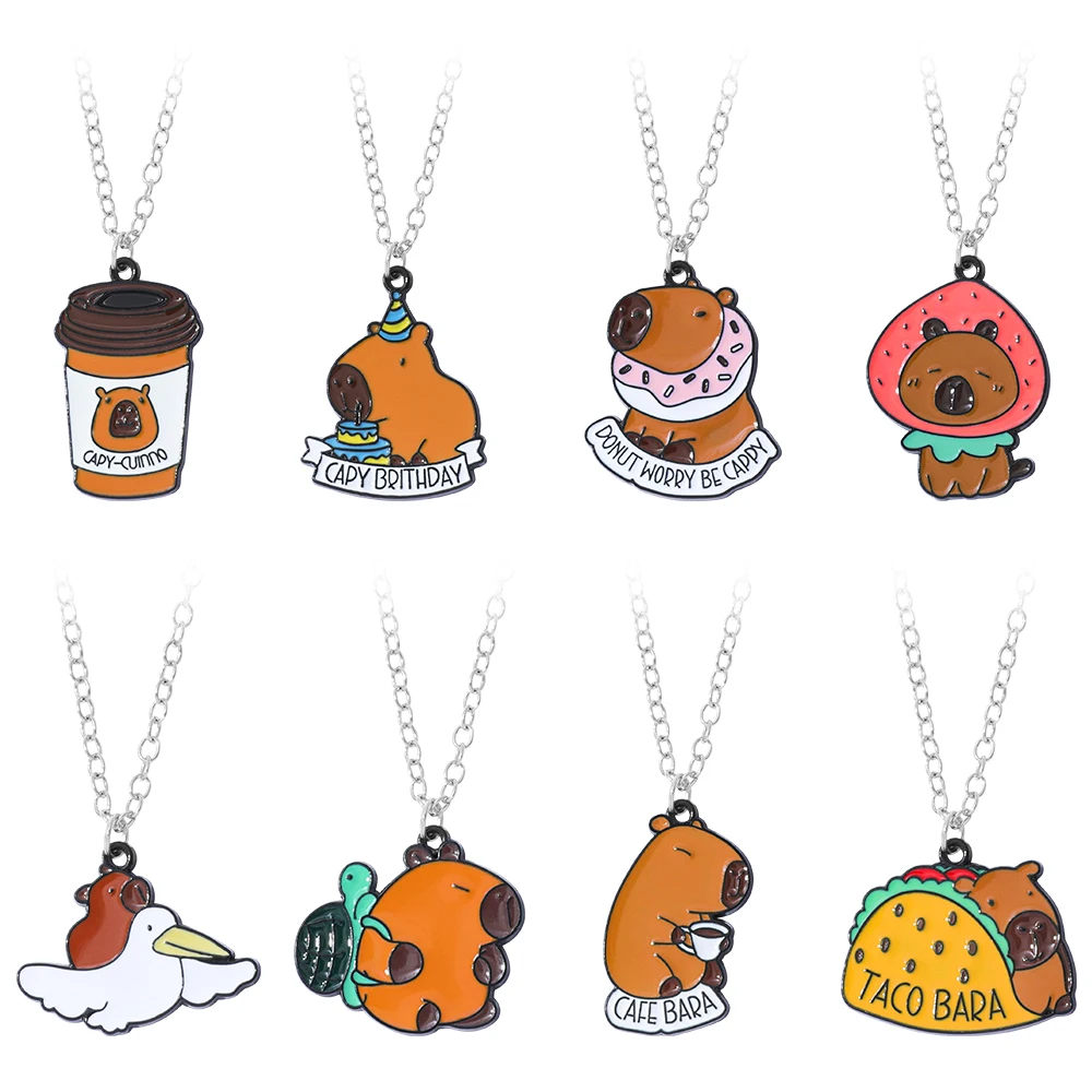 1шт-милое-ожерелье-с-подвеской-в-виде-капибары