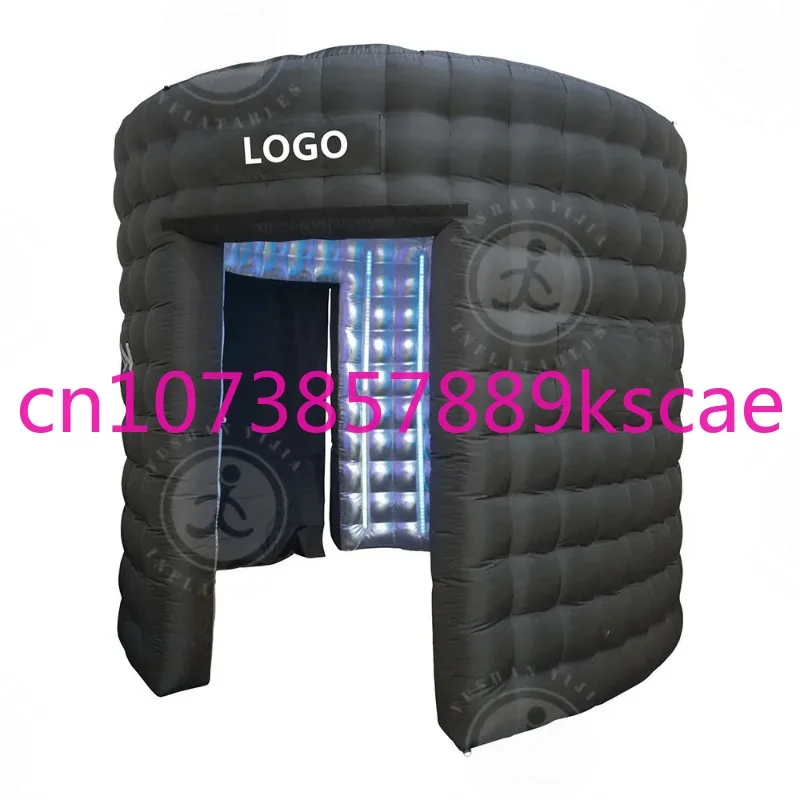 Popular Inflatable Led 360 Photography  Shell, 360 Photography Exhibition Booth Event Party