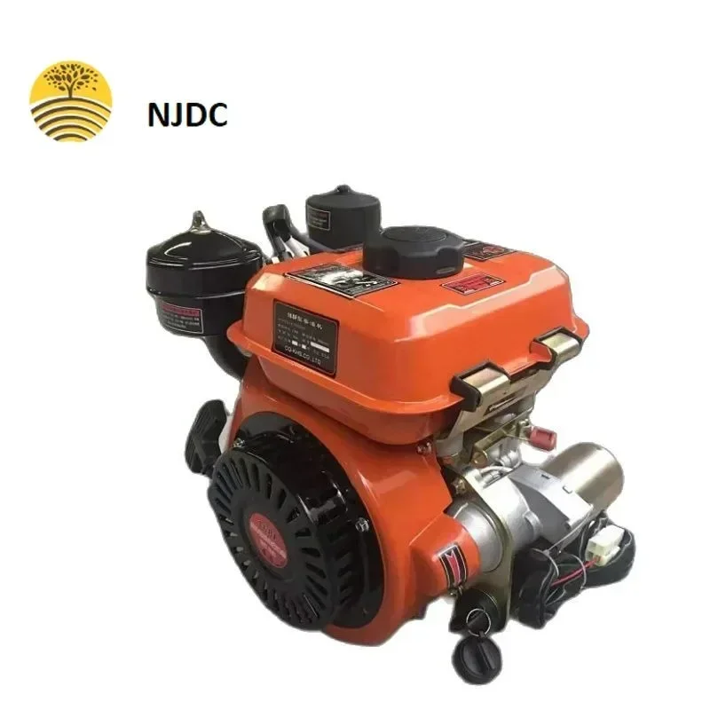 168F Air-Cooled Single-Cylinder 4 Horsepower Small Engine Water Pump Boat Threshing Power