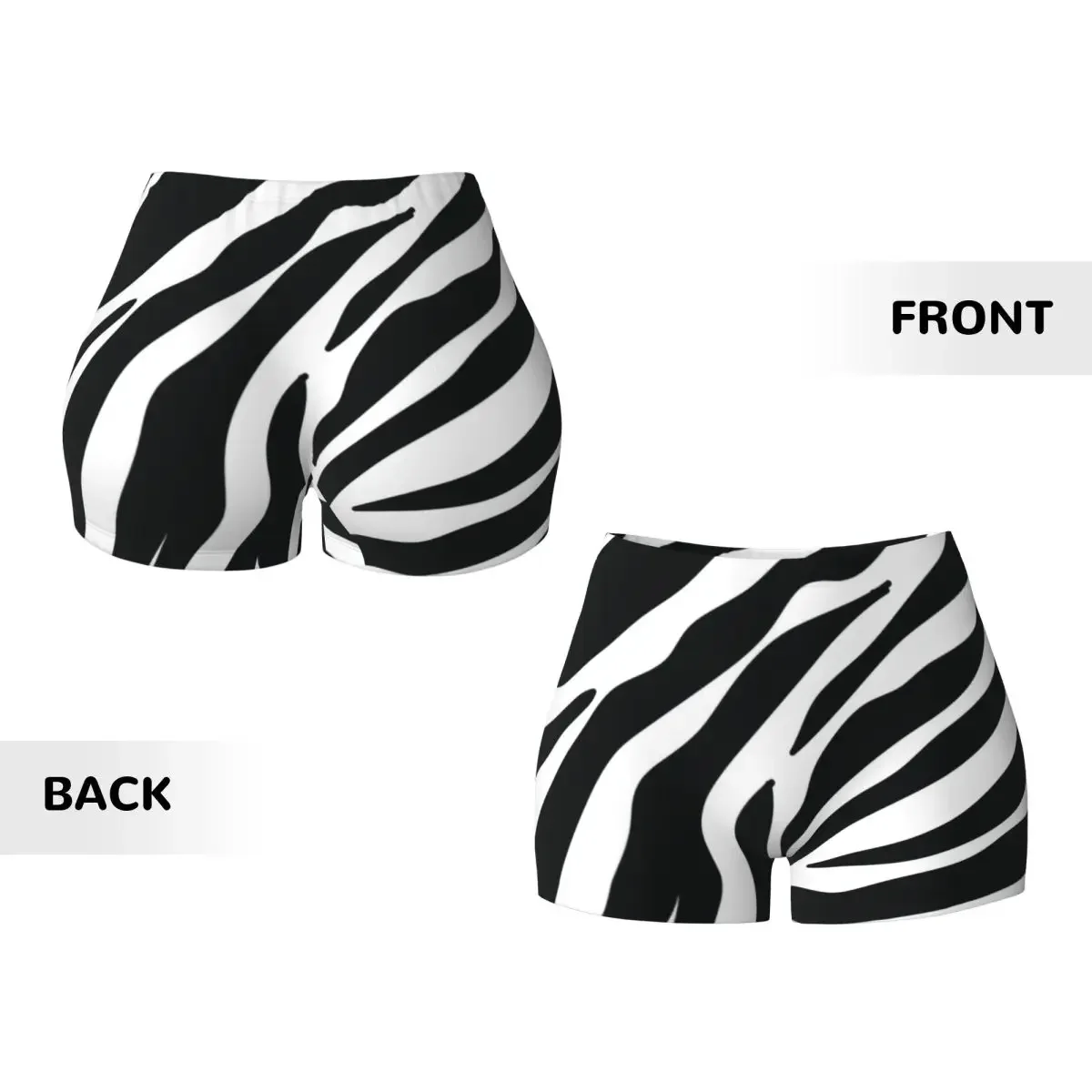 مخصص الاستوائية البرية الحيوان الجلود زيبرا الجلد تجريب اليوغا السراويل أبيض وأسود المشارب رياضية رياضة الكرة الطائرة السائق السراويل