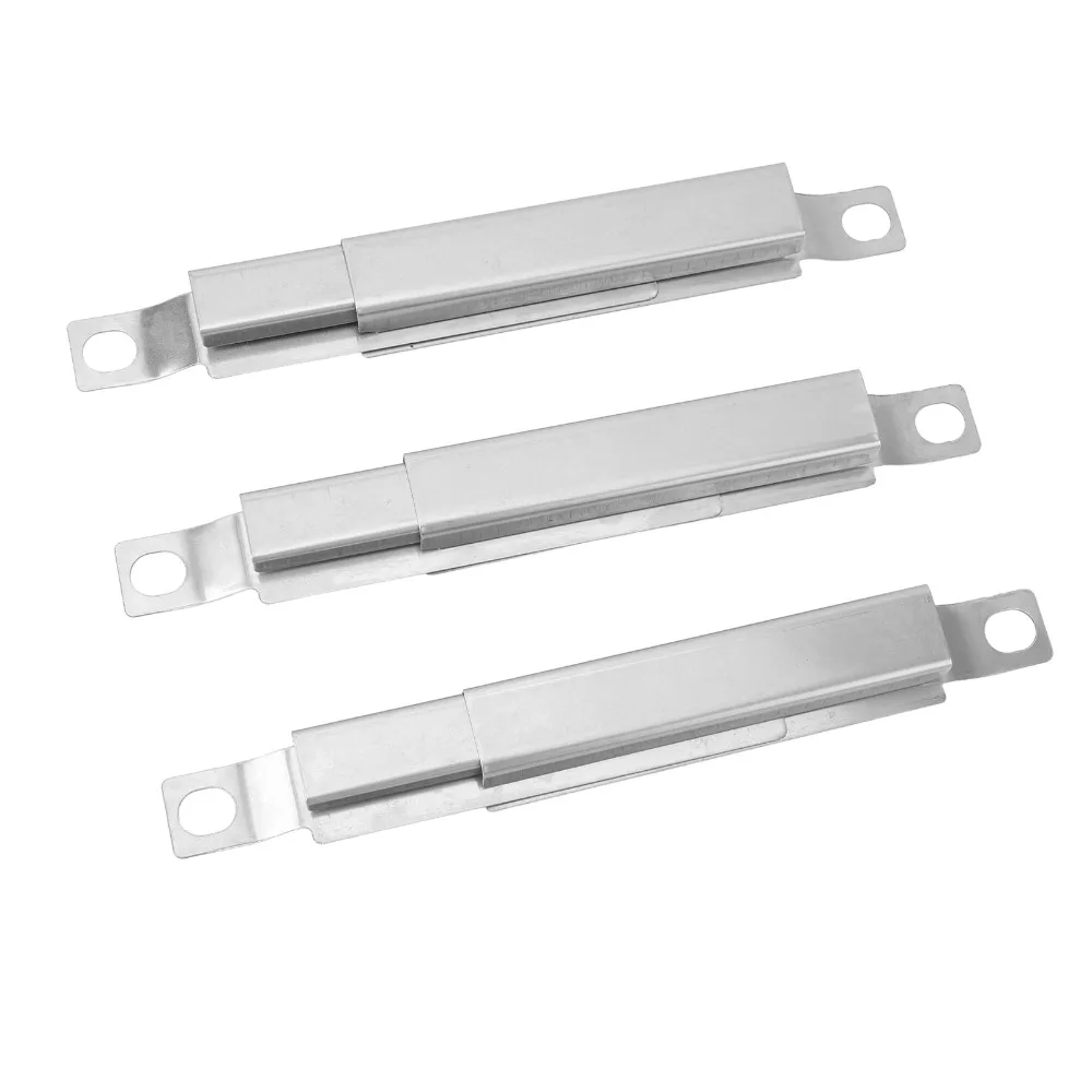 

3 Pcs Durable Stainless Steel Crossover Tubes Adjustable With Screws Carryover Tube Universal Crossover Tubes Grill Maintenance