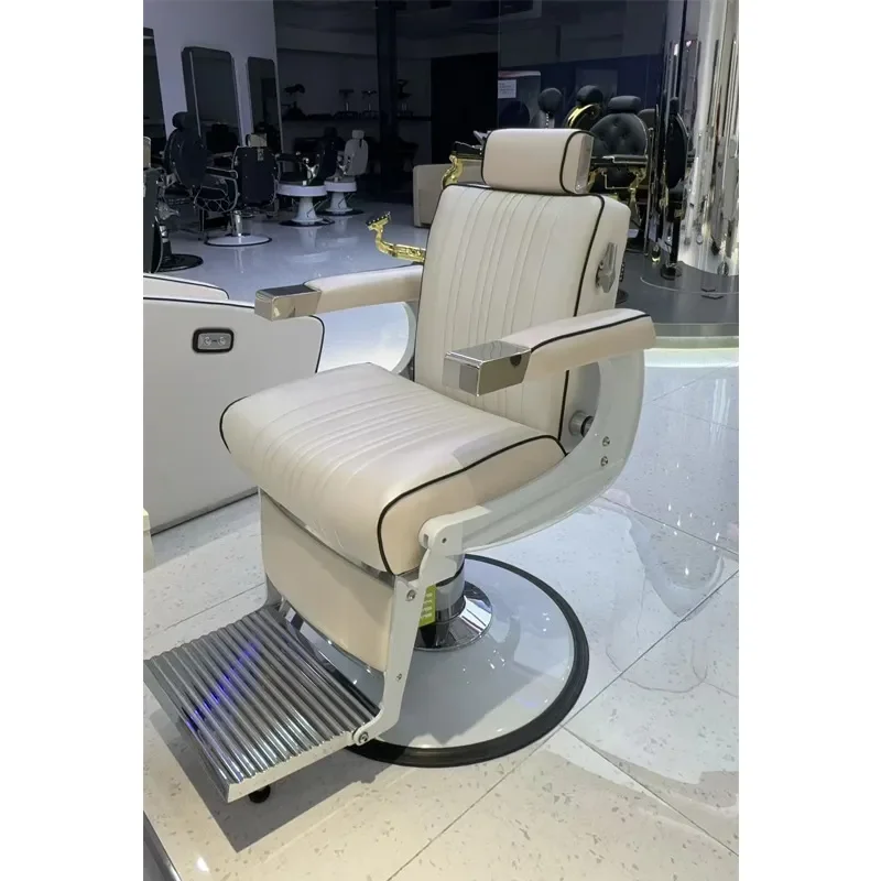 for High-end Hydraulic Barber Chair for Hair Salon Grooming Perm Dyeing and Hair Cutting