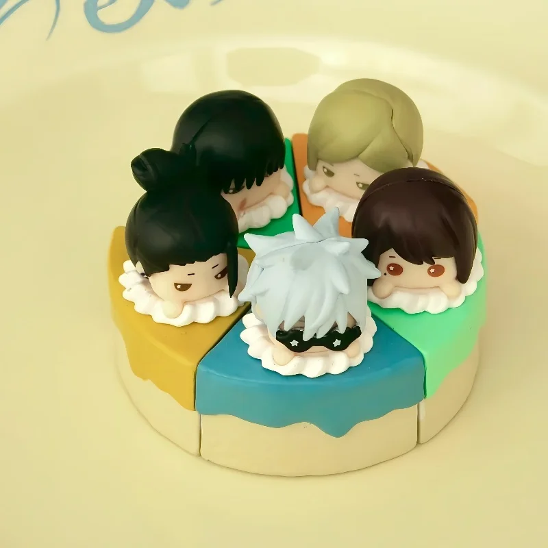 In Voorraad Jujutsu Lijn 2nd Seizoen Actiefiguren Kute Gachapon Capsule Anime Speelgoed Gojou Getou Fushiguro Nanami Collectible Speelgoed