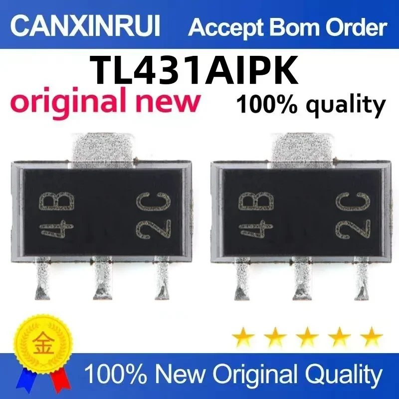 (5-100 pieces)New stock TL431AIPK TL431 SOT-89