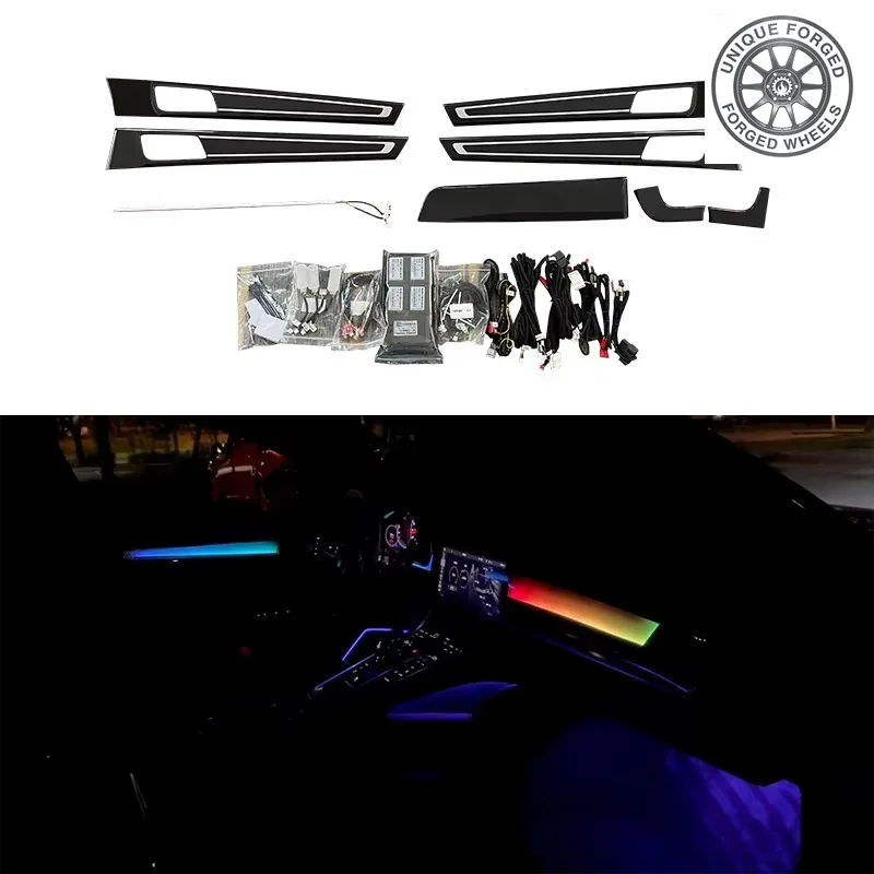 26 Style OUER 2017-2021 971 Carbon Fiber Car Modification Upgrade Interior Atmosphere Lights With 1 Year Warranty For Panamera