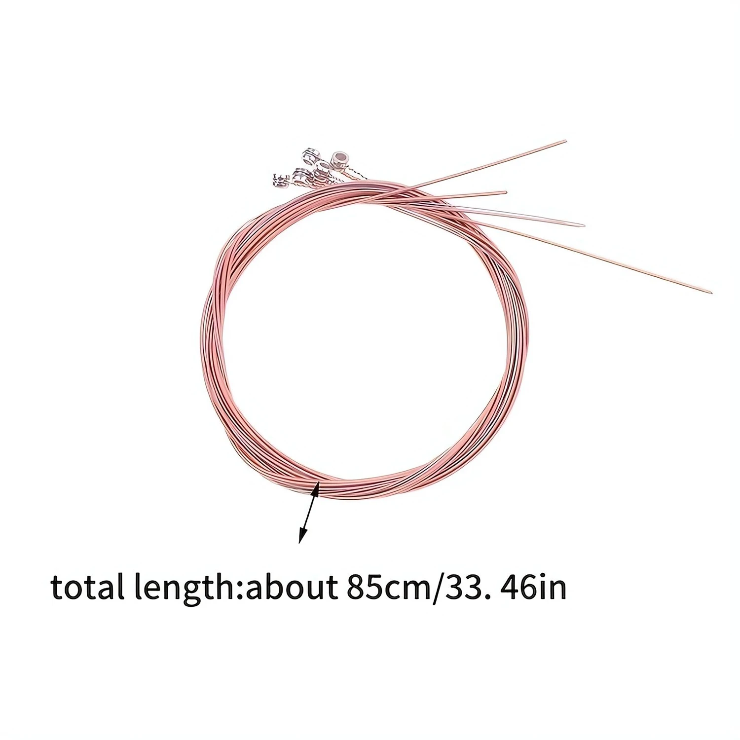 6Pcs/Set High-Quality Acoustic Guitar Strings - Replacement Guitar Strings, Premium Guitar Accessories