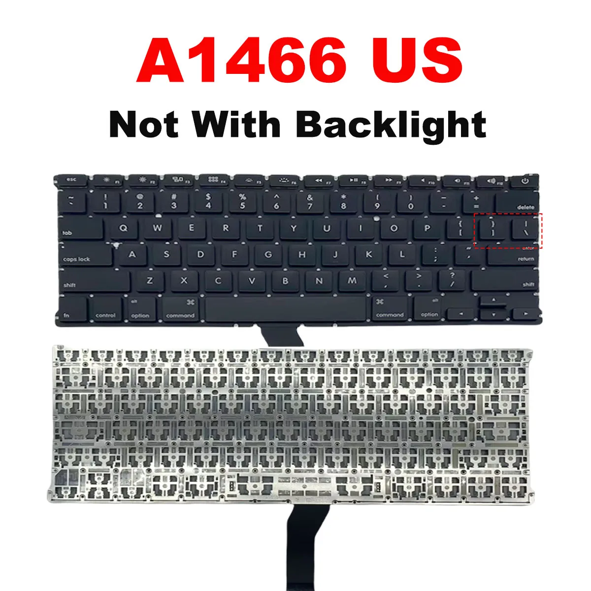 New A1466 Keyboard US UK FR Italy Swedish Layout For Macbook Air 13'' 2011 2012 2013 2014 2015 2016 2017 Years Replace KEY Board