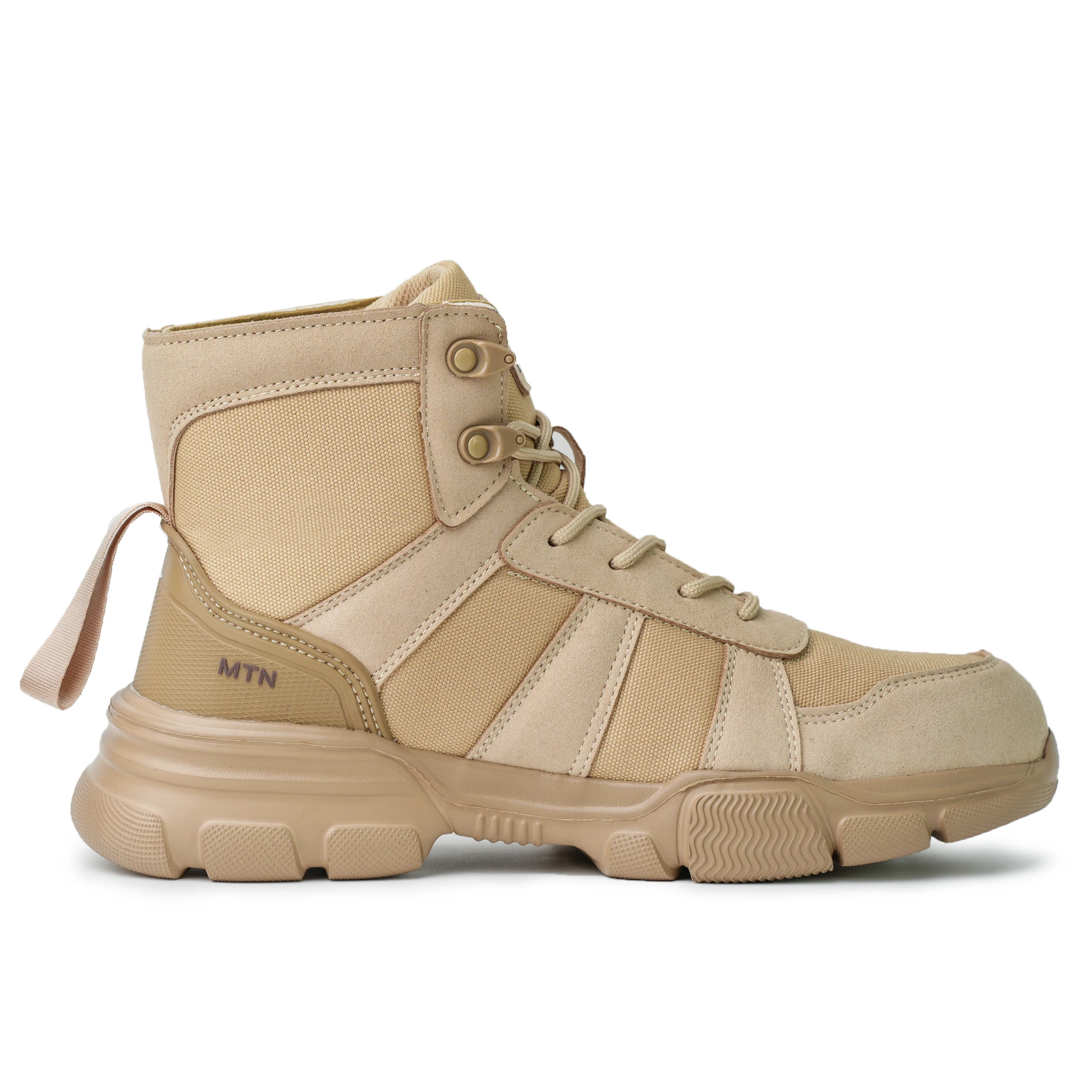 Leichter Schutz Sicherheitsschuhe Männer Stahlzehe Anti-Smash Arbeitsschuhe Anti-Punktion Unzerstörbare Mann Sicherheitstiefel Außensicherheit Stiefel High Top Schutz Sicherheitsschuhe Bau Arbeitsstiefel – Detail 7