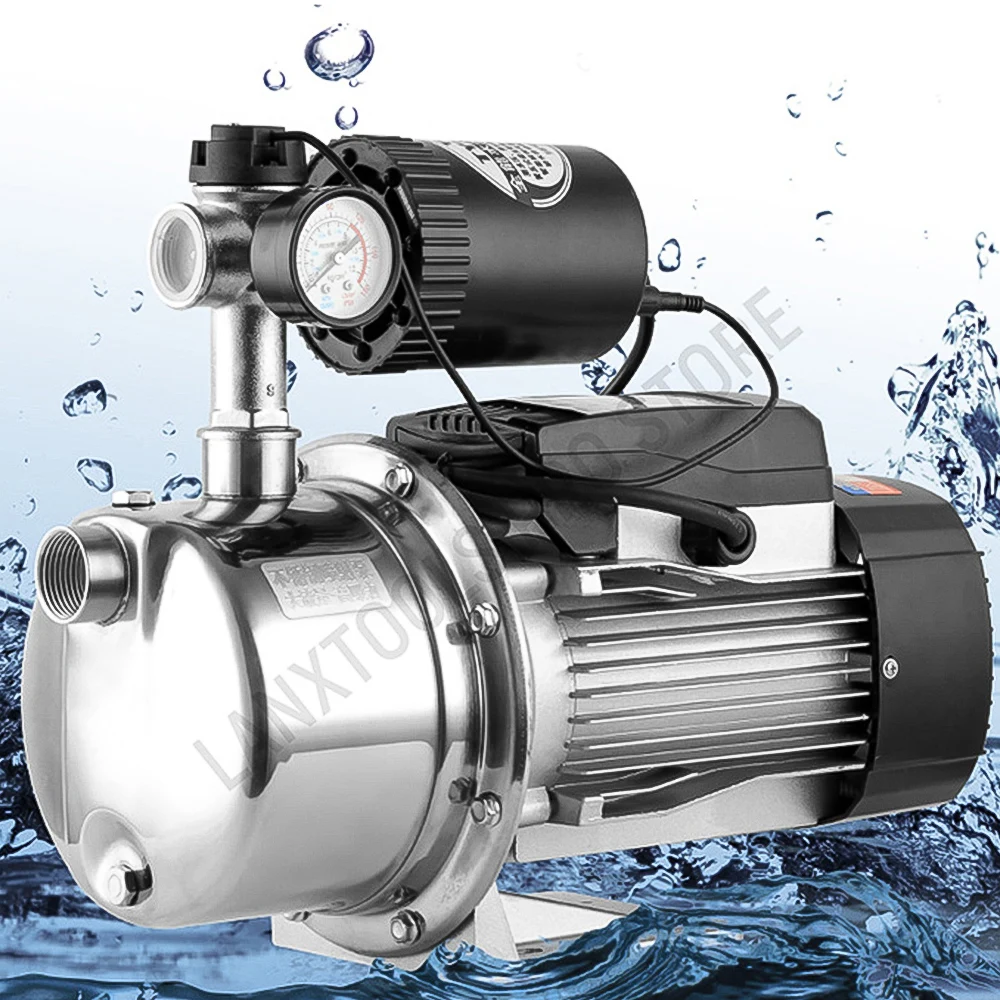 

Household Fully Automatic Water Pump 370W-1500W Self-Priming Stainless Steel Silent Tap Booster for Water Supply System