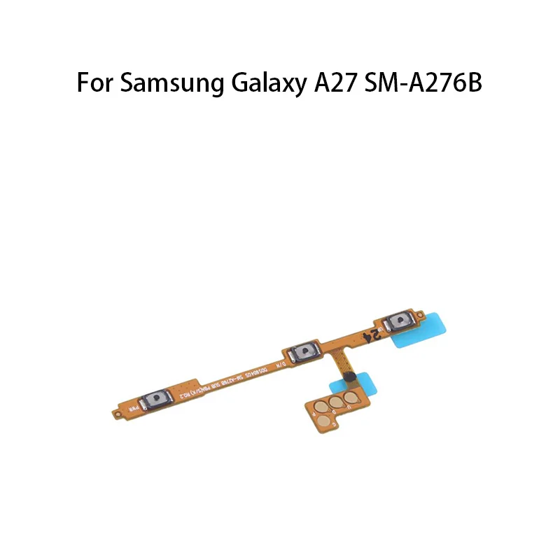 orig Power ON OFF Mute Switch Control Key Volume Button Flex Cable For Samsung Galaxy A27 SM-A276B