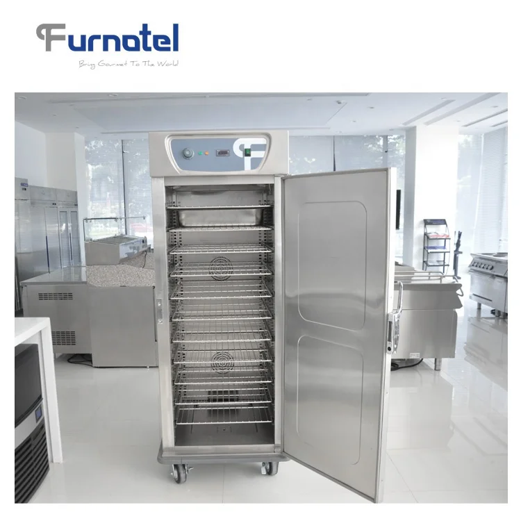 Commercial  Insulated Heated Food Holding Cabinet 11 Layer Food Warmer with Solid Stainless Steel Door