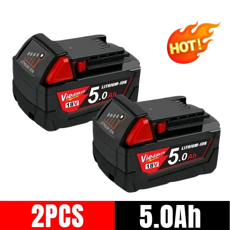 100% originele Voor Milwaukee 18 V batterij 5AH/6AH/9AH hoge energie batterij, voor M18B5 48-11-2402 48-11-2411 48-11-2401 MIL-12A-LI ?