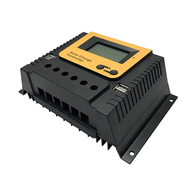 Controlador de cargador Solar adaptable PWM, 12V, 24V, 36V, 48V, 60A, 130W