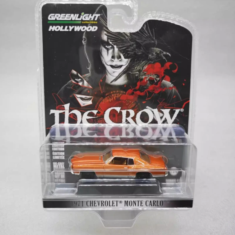 

Greenlight Diecast Alloy 1:64 1971 Monte Carlo Car Model Static Decoration Collectibles Gift Toys