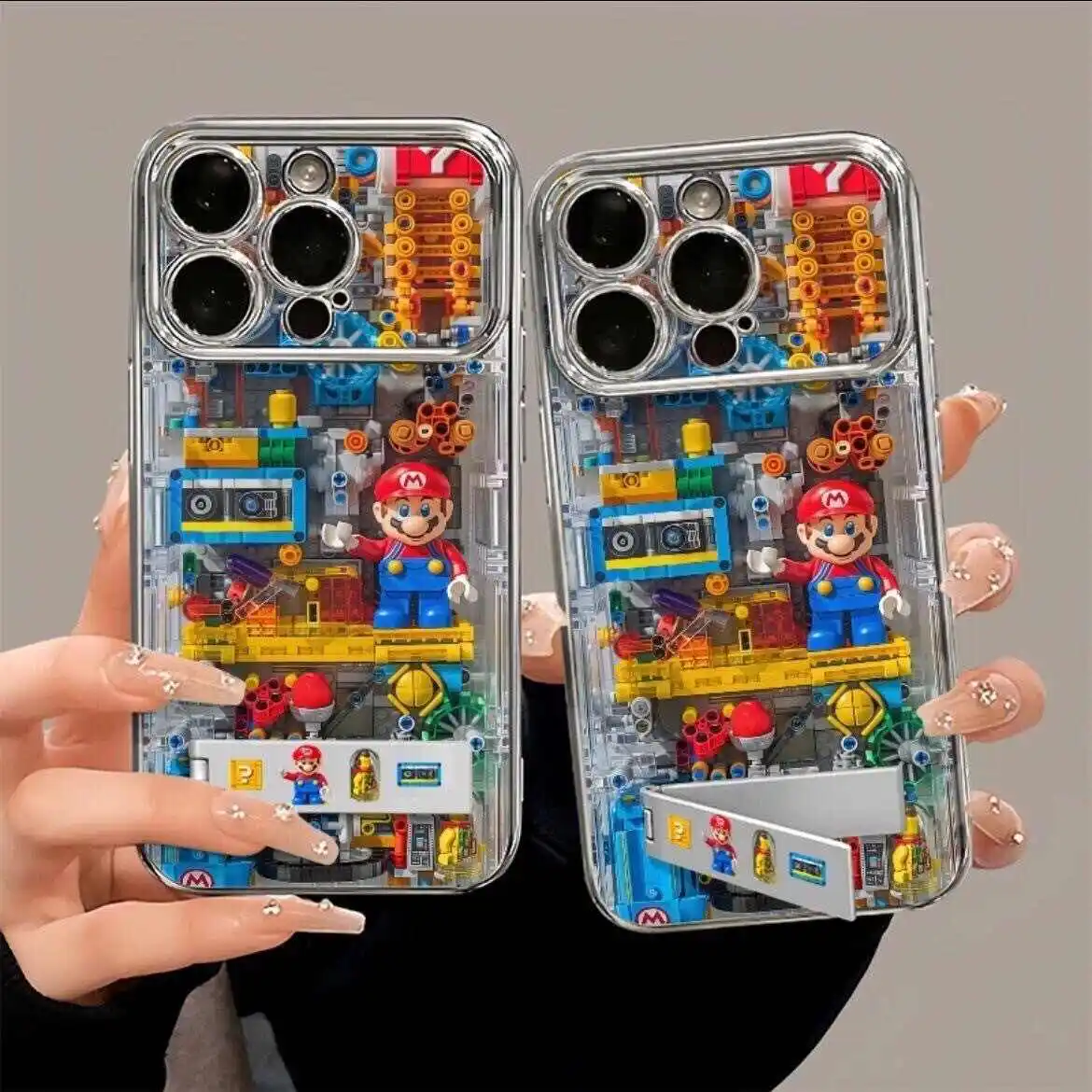 حافظة لهاتف آيفون 17 برو ماكس 16 15 14 13 12 11 Pro X XSMax 16 Plus 17Air غطاء شفاف