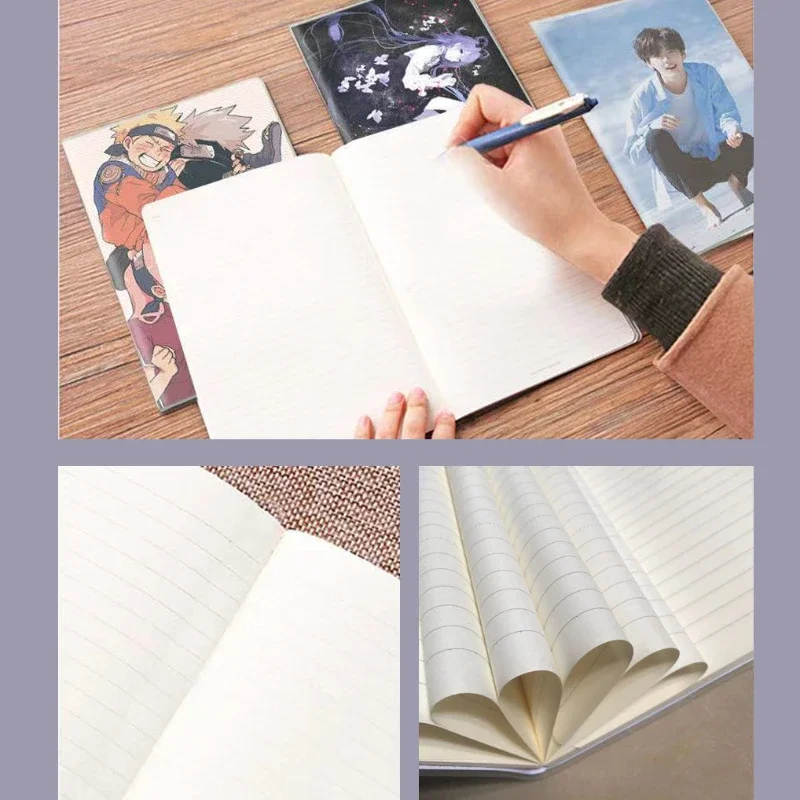 Hatsune Miku A5 Journal Notebook 60 Sheet Kawaii Anime Figure Printing Cover Cute Miku Virtual Singer Giveaway Photo Fans Gifts