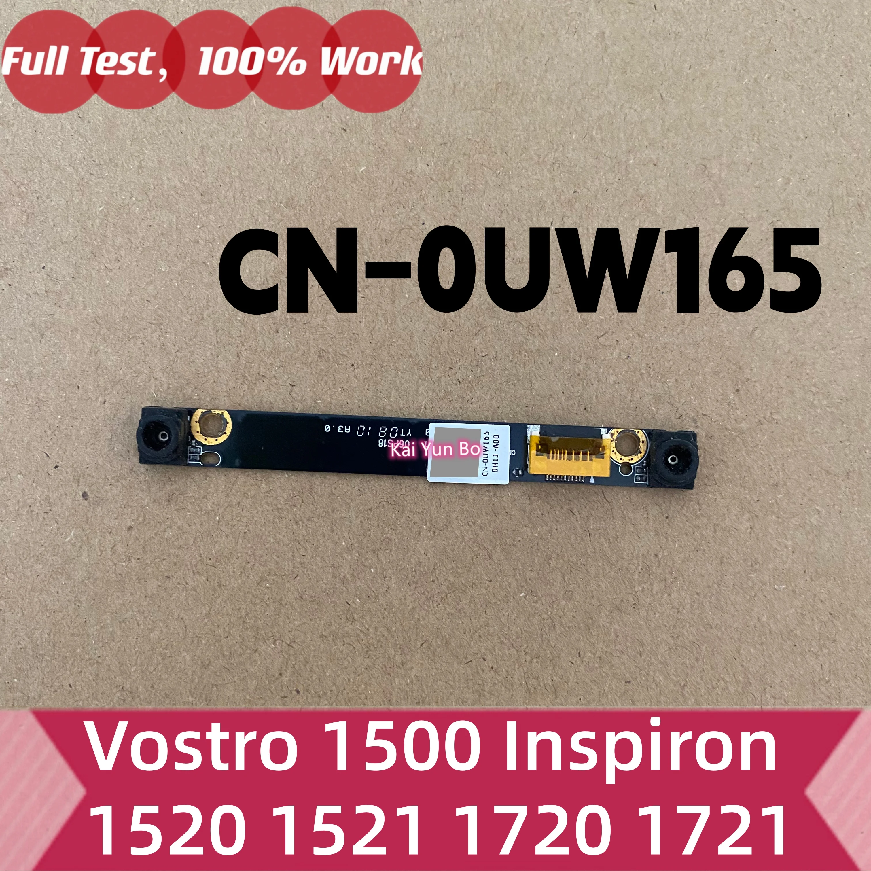Microfone para Laptop Dell Vostro 1500 Inspiron 1520 1521 1720 1721 CN-0UW165 0UW165 UW165