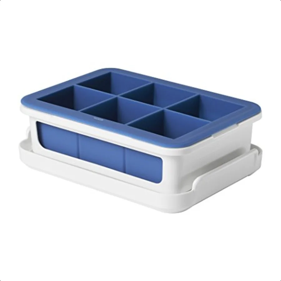 

Good Grips Covered Ice Cube Tray Large Cube Dark Blue