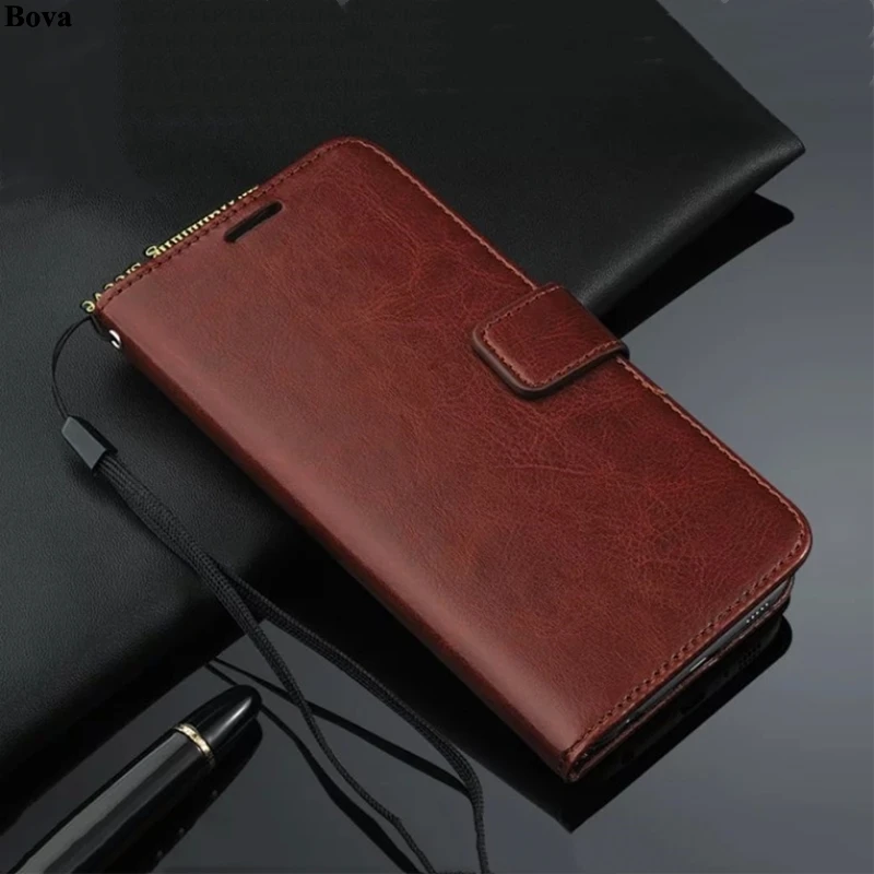 

Чехол для Samsung Galaxy S3 S4 S5 Mini S6 S7 Edge S8 S9+ S10 S20 S21 Plus Ultra FE Flip Cover Чехол с магнитной искусственной кожей Flip Shell