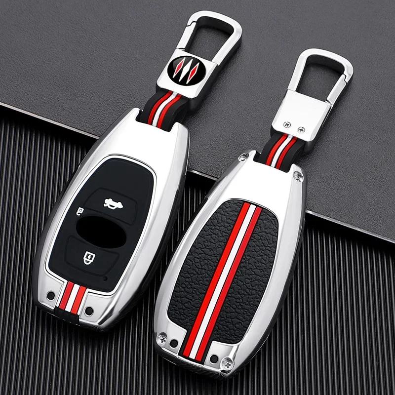 Zinc Alloy Car Remote Key Case Cover Shell Fob for Subaru Legacy XV Forester Outback BRZ SIT Interior Keychain  Accessories