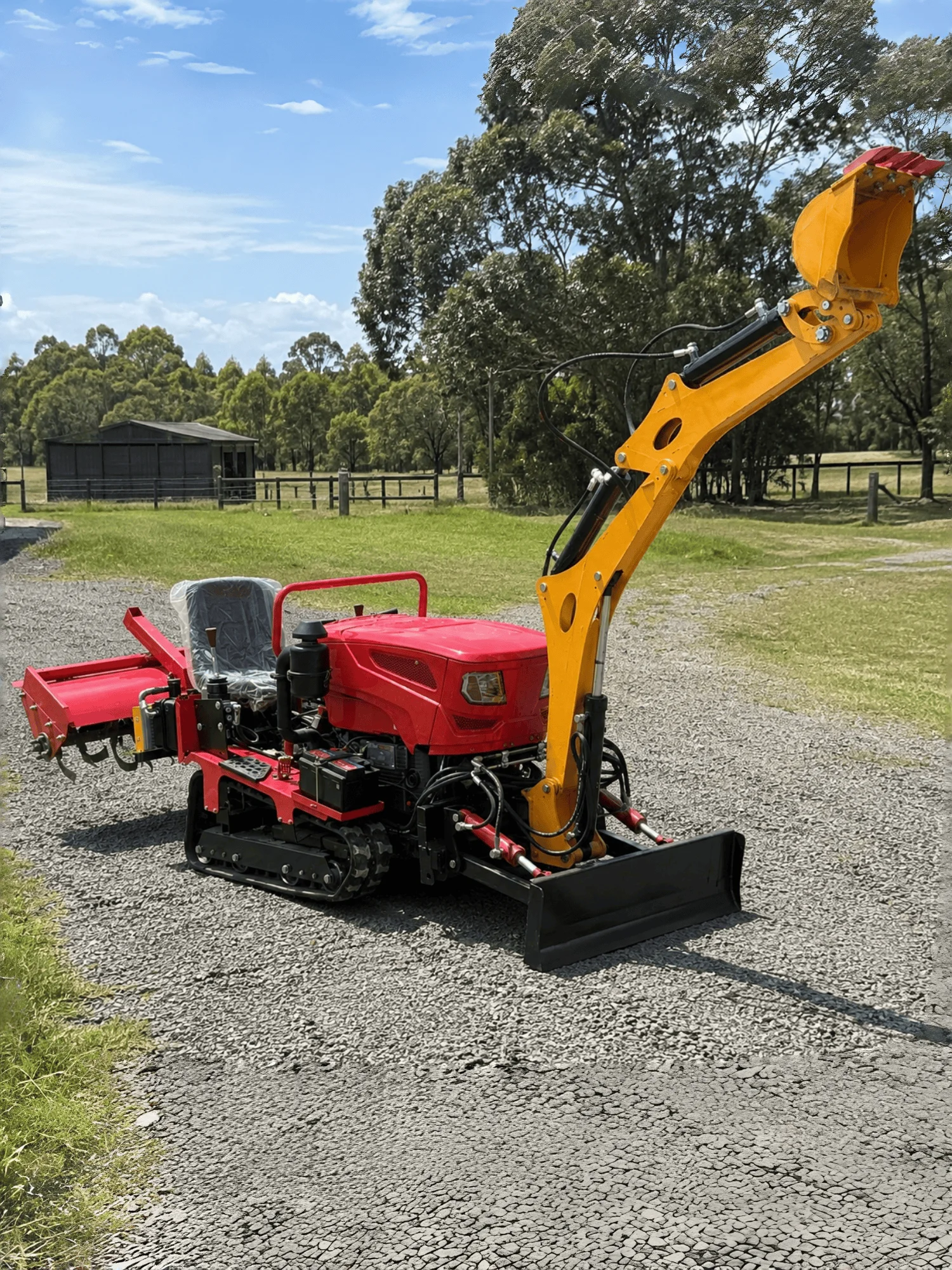 Hydraulischer Landwirtschaftstraktor 35PS CE EPA Euro5 Landwirtschaftlicher Nutztraktor Anpassbar Hochleistungs-Profi-Qualität mit Hoher Leistung – Detail 2
