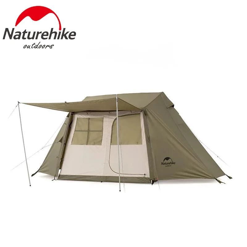 

Naturehike Outdoor Automatic Tent Easy To Build Ridge Tent Village 5.0 Tent Camping Folding Tent For 3-4 People NH21ZP009